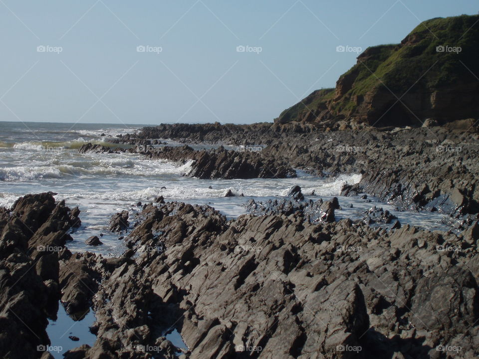 rocky shore