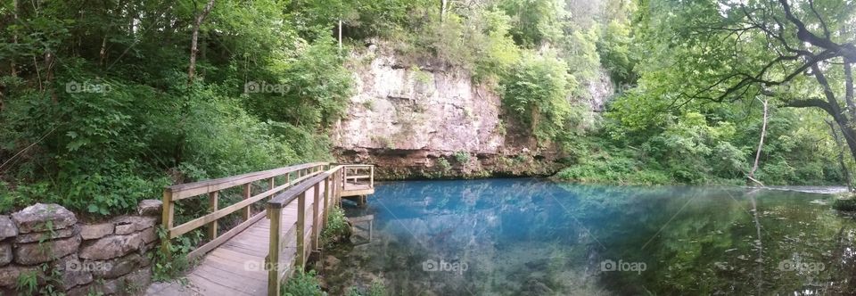 Blue Springs on the Current river in Missouri