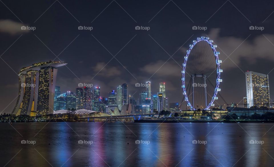 Singapore skyline