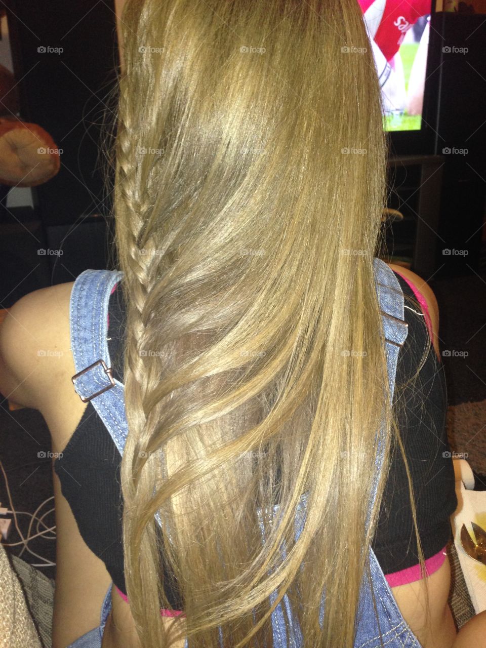 Beautiful long hairstyle 