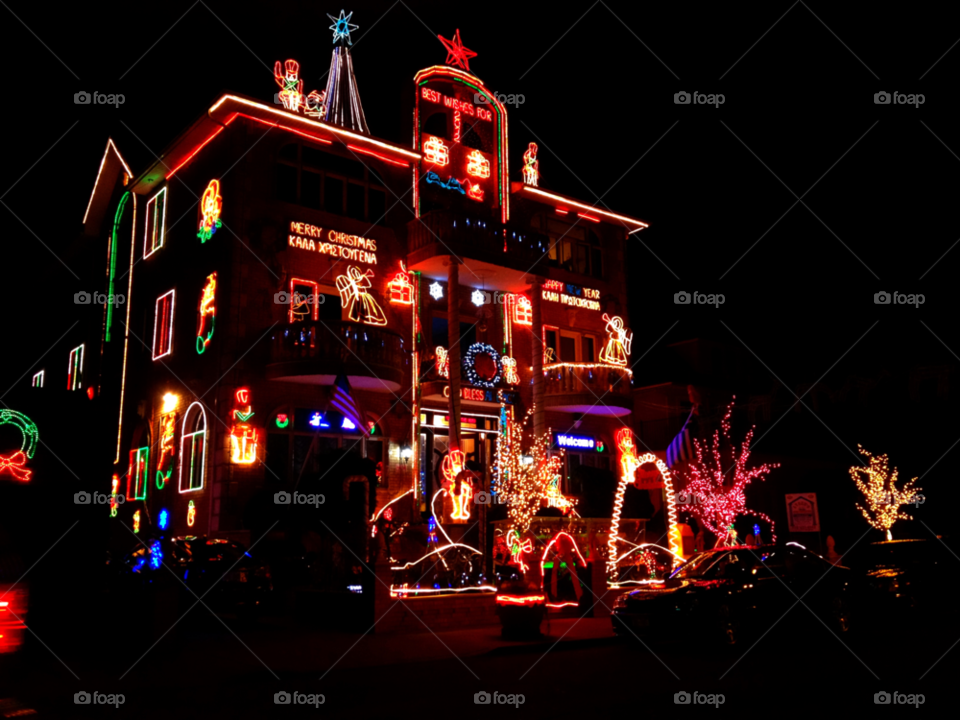 christmas house lights decorations by vincentm