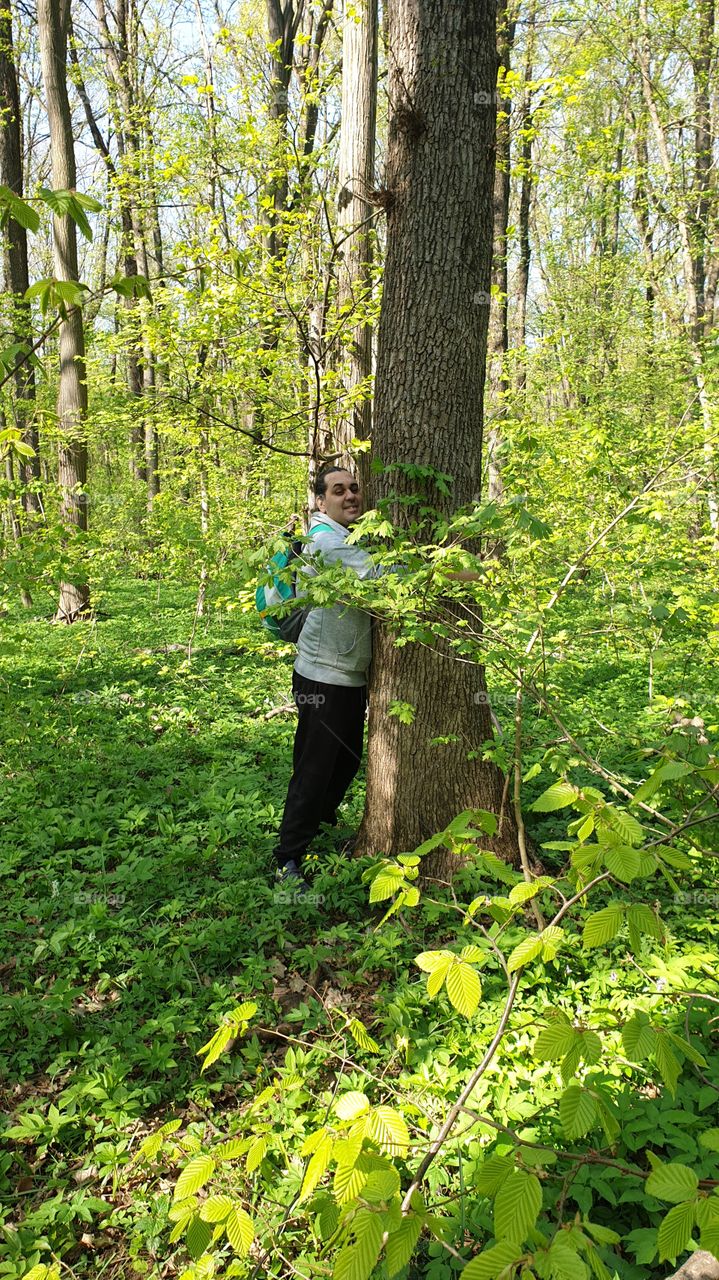 Tree hug