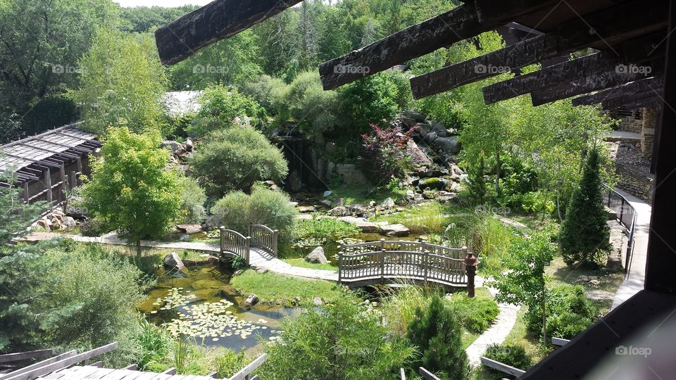 Japanese Garden. One of the beautiful gardens at The House on the Rock