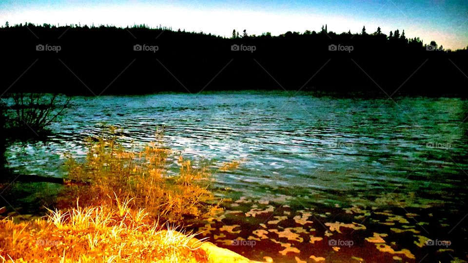 Water, Nature, Landscape, No Person, Lake
