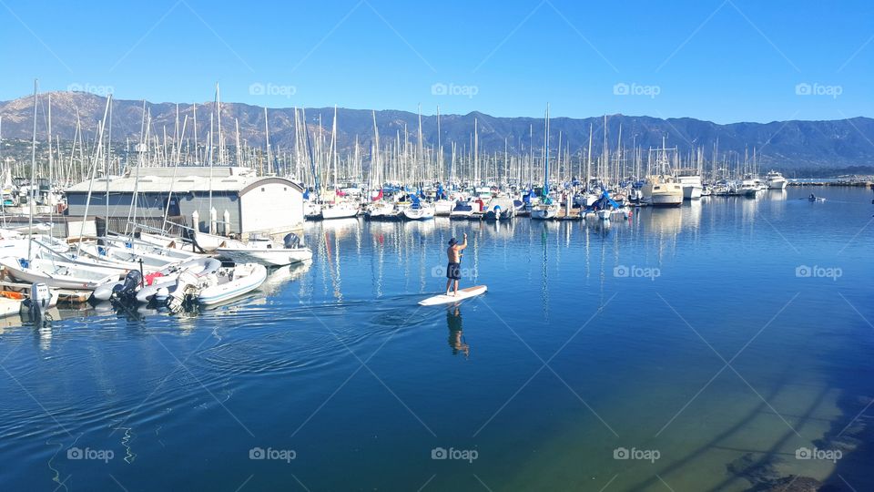 A paddle board kind of day