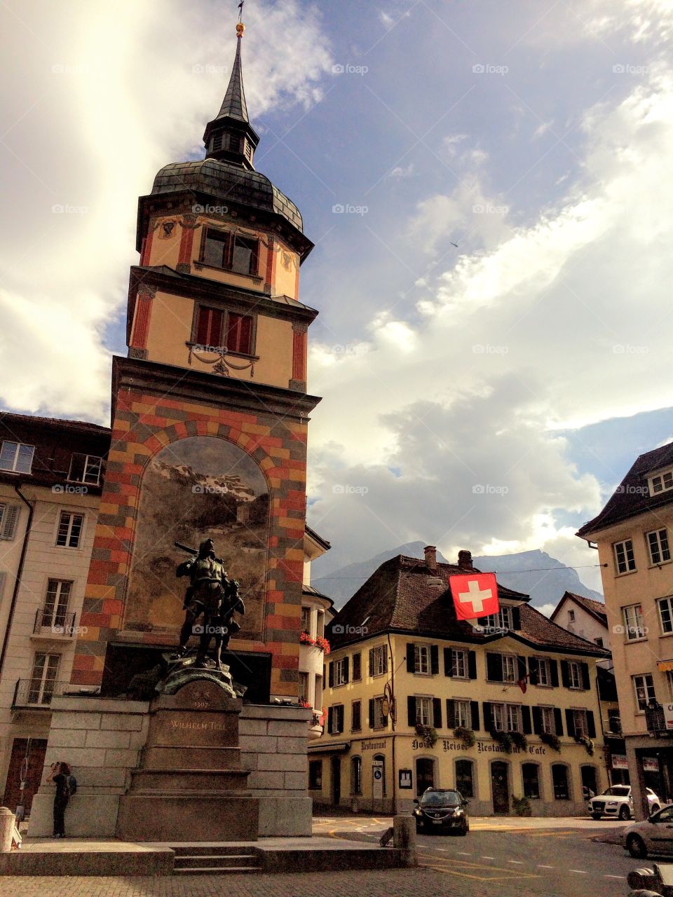 Wilhelm Tell Statue 
Uri, Switzerland 