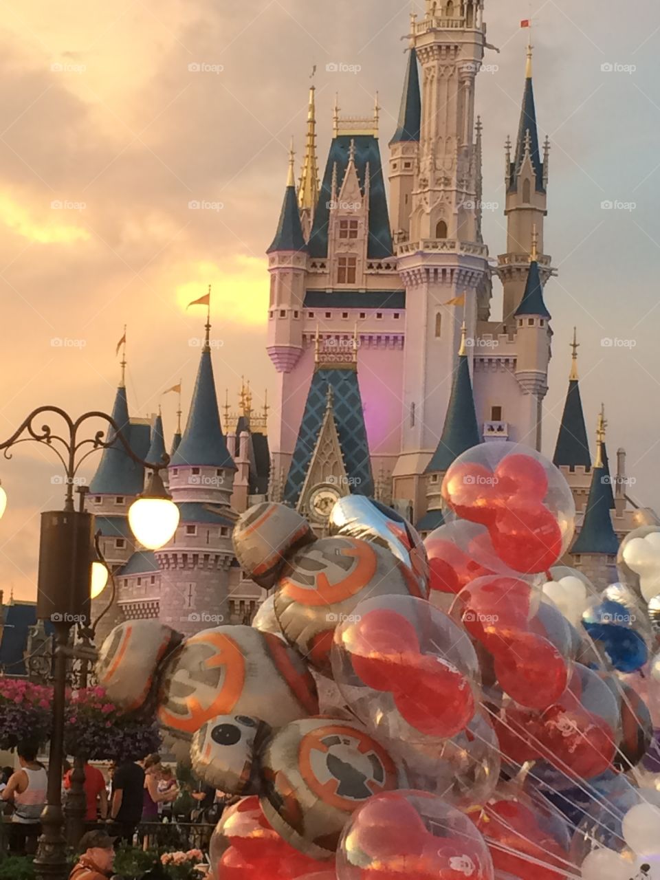 Balloons at Disney World