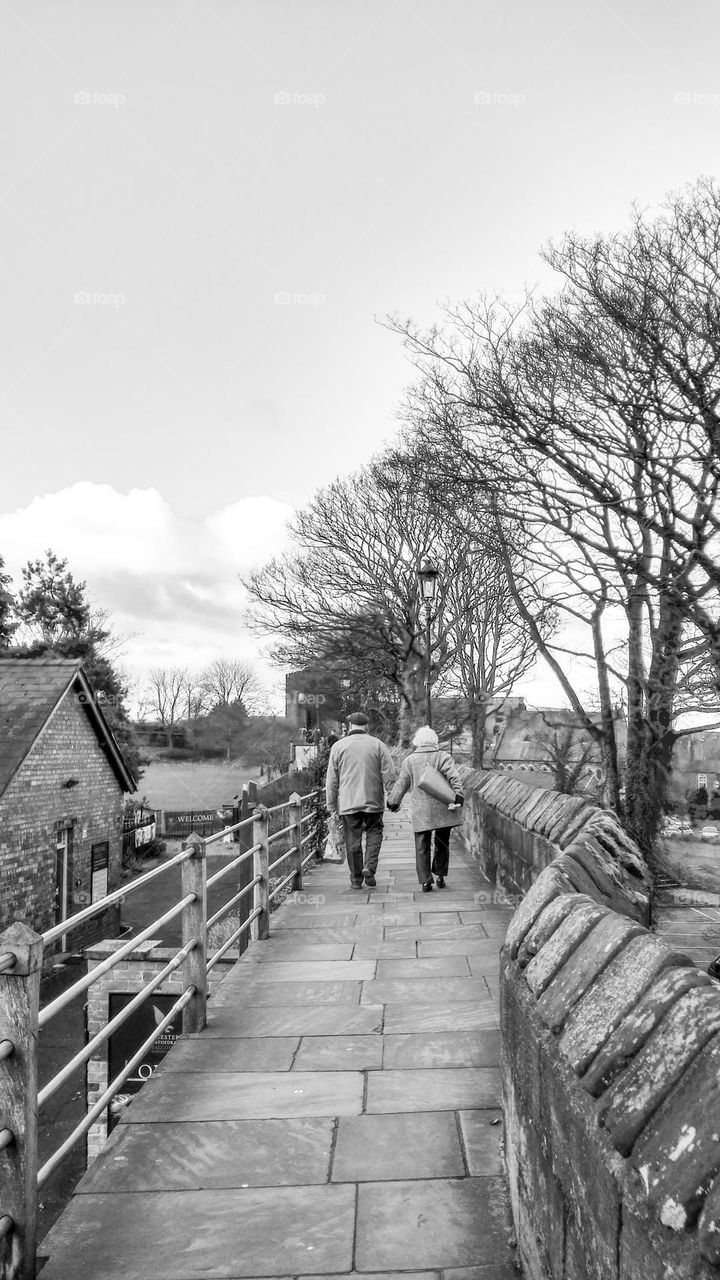 To grow old together, first we had to choose each other day by day... It is more than the love of my life, it is a love that makes me love life.