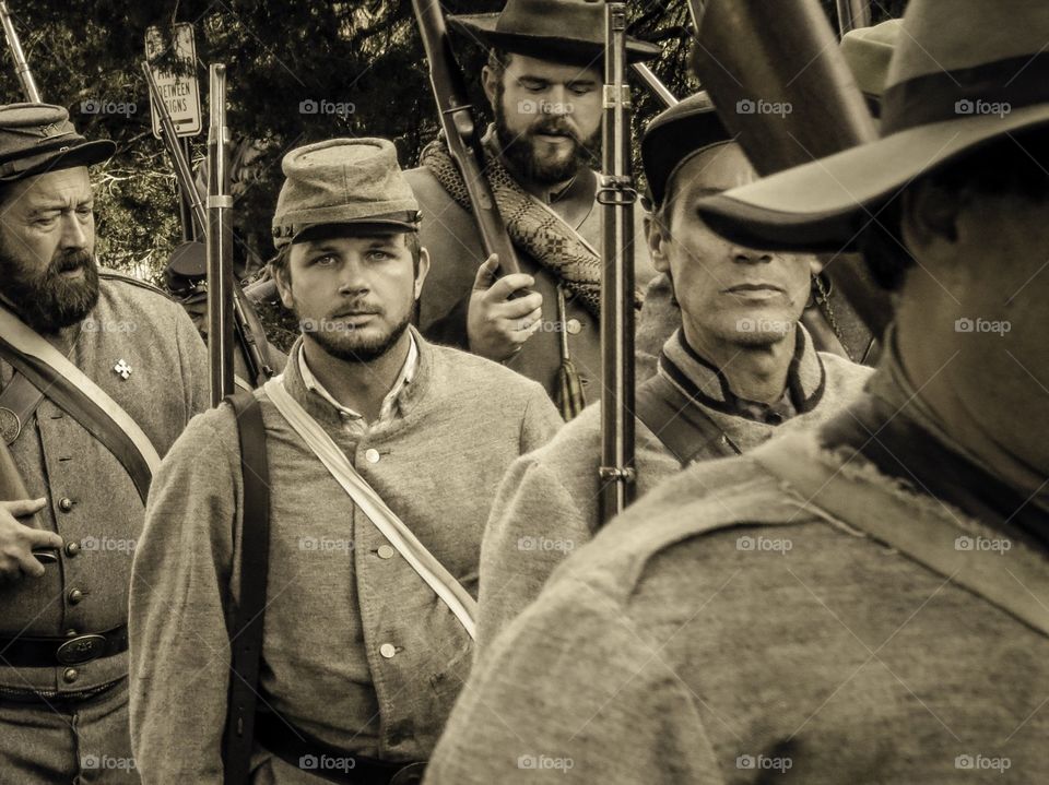 American Civil War Reenactment in Virginia 