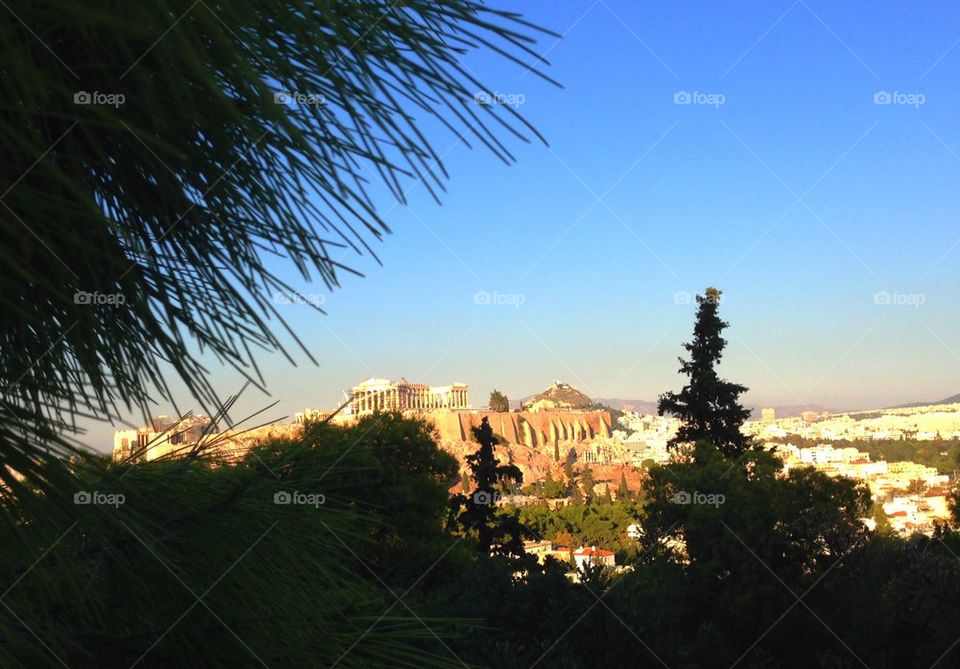 View of the Acropolis, Athens