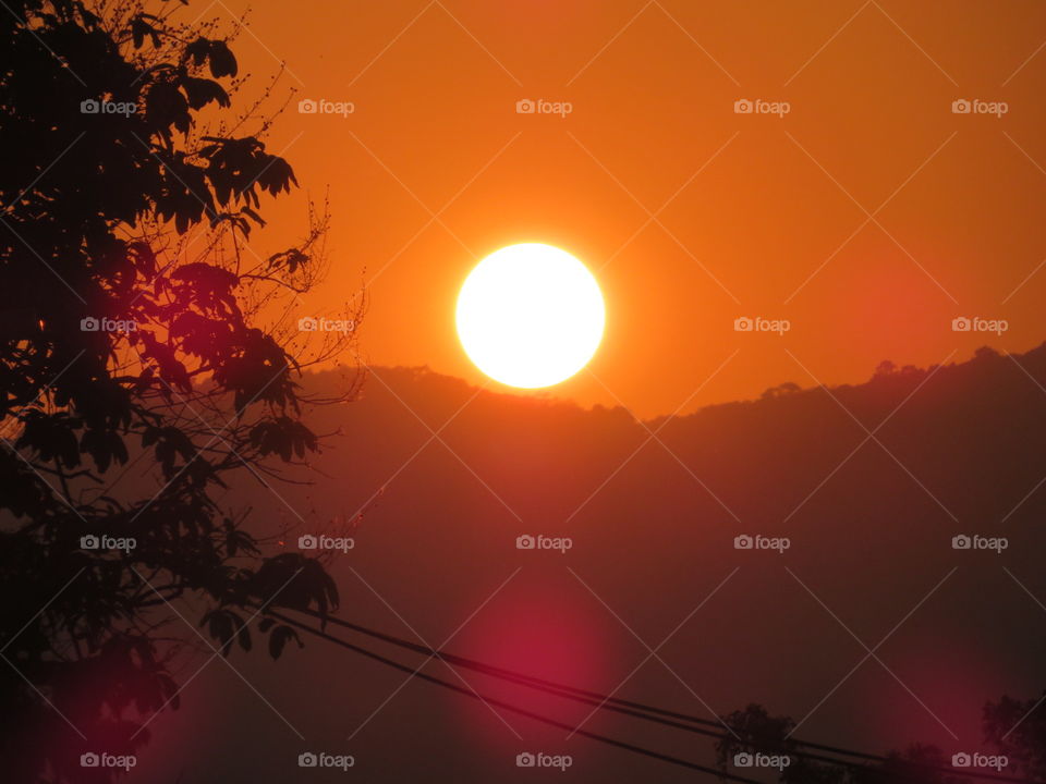 Sunset, Chiang Mai, Thaïlande