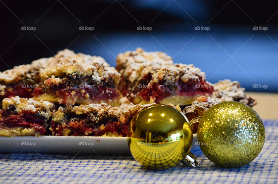 delicious christmas cake