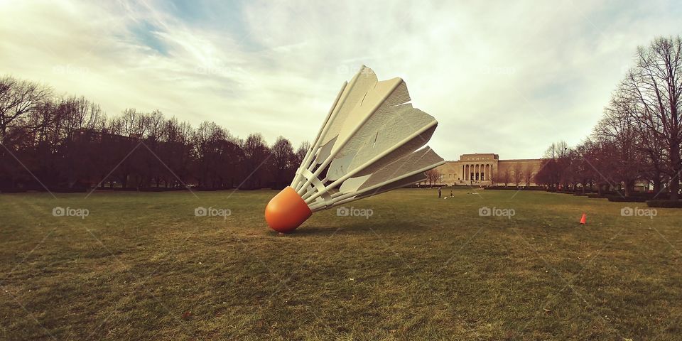 sculpture at The Nelson-Atkins Museum of Art