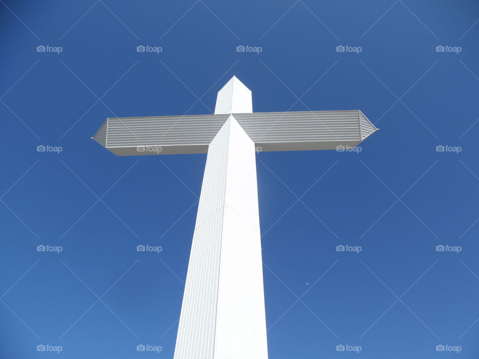 It's huge, Groom Texas cross