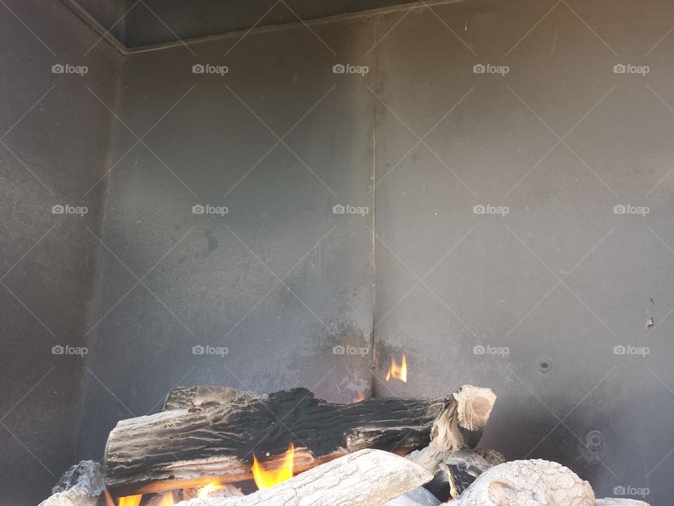 smokestack fireplace