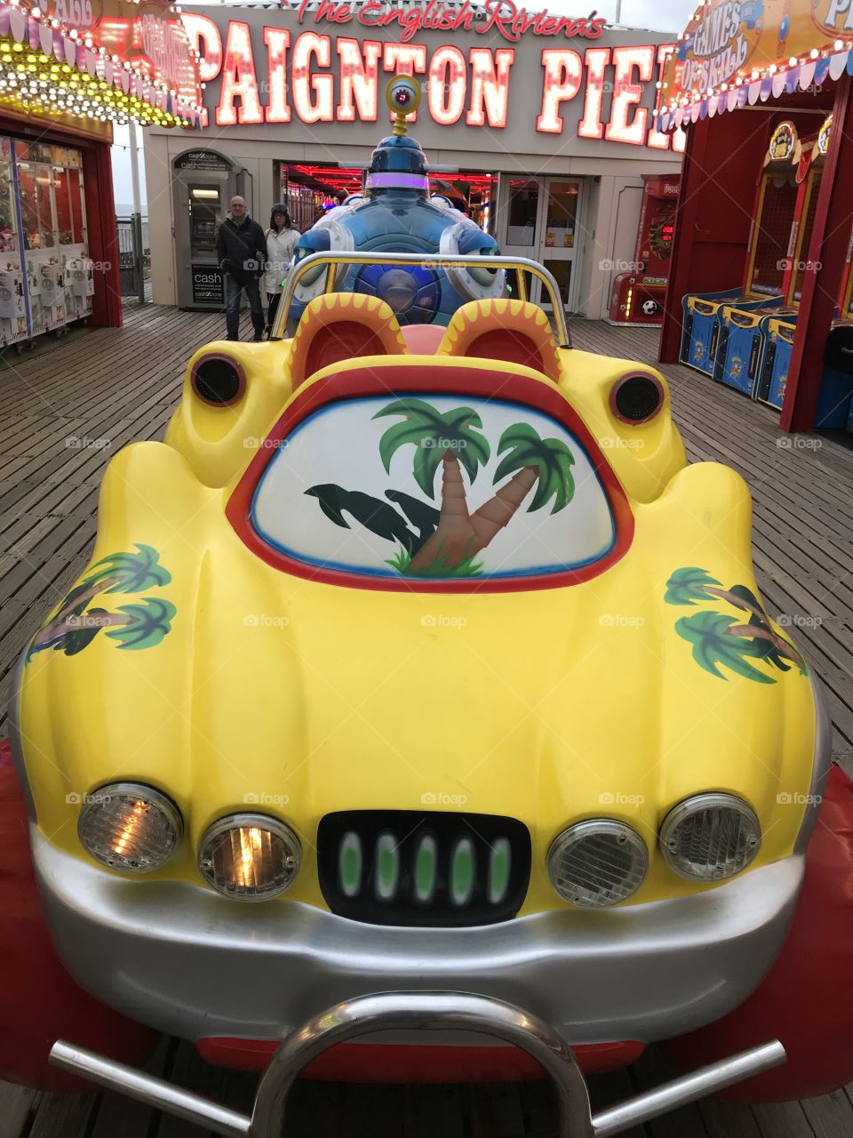 Christmas Day Fun on Paignton Pier