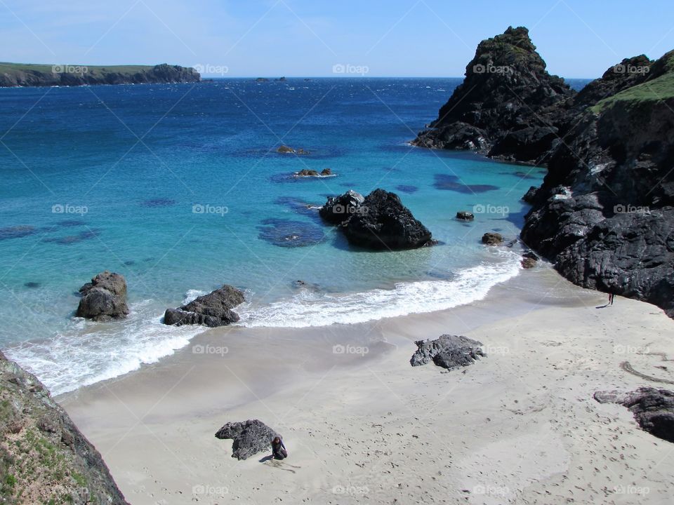 Kynance Cove, Cornwall, England