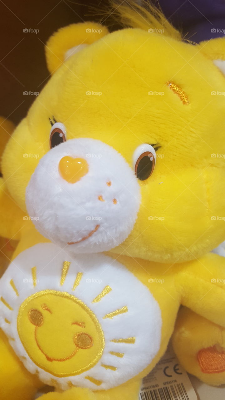 Yellow Care Bear