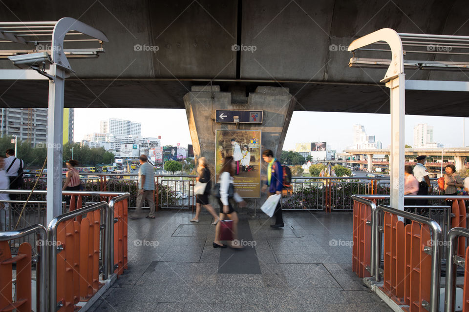 BTS public train station 