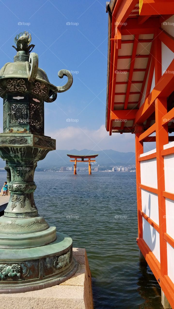 Miyajima floating torii