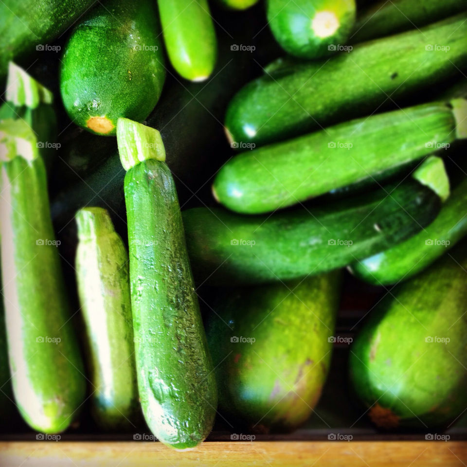 farm market zucchini by detrichpix