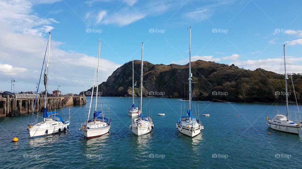 Ilfracombe harbour, North Devon