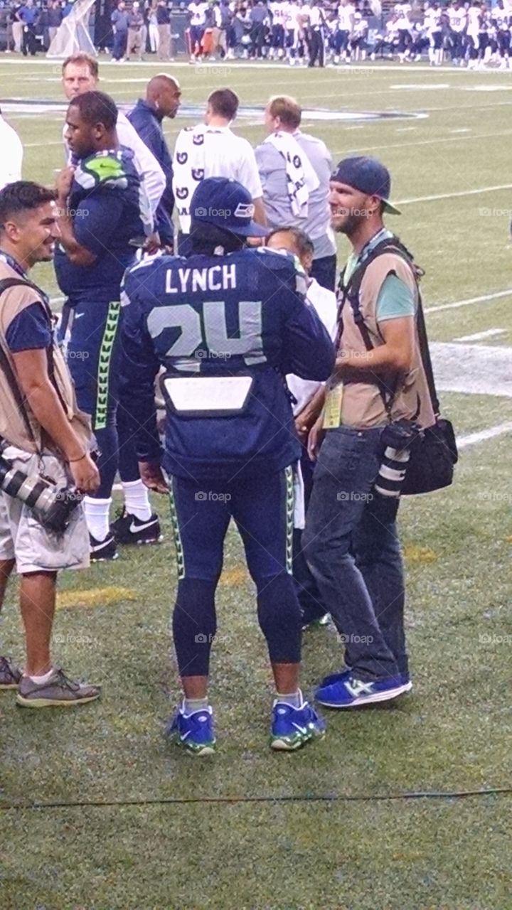 Lynch. Seattle Seahawks