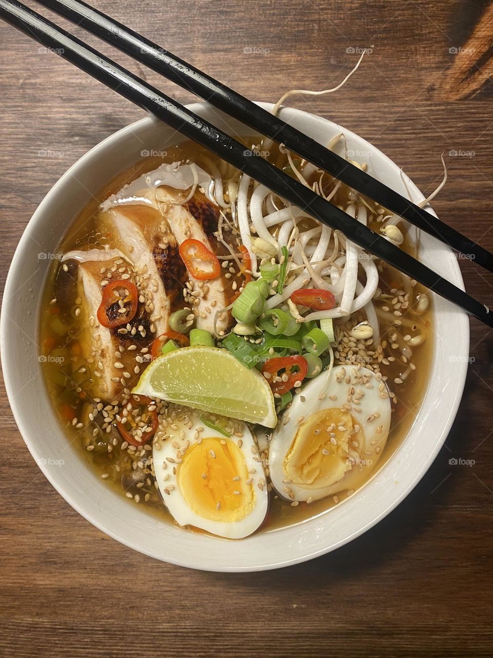 Chicken ramen 