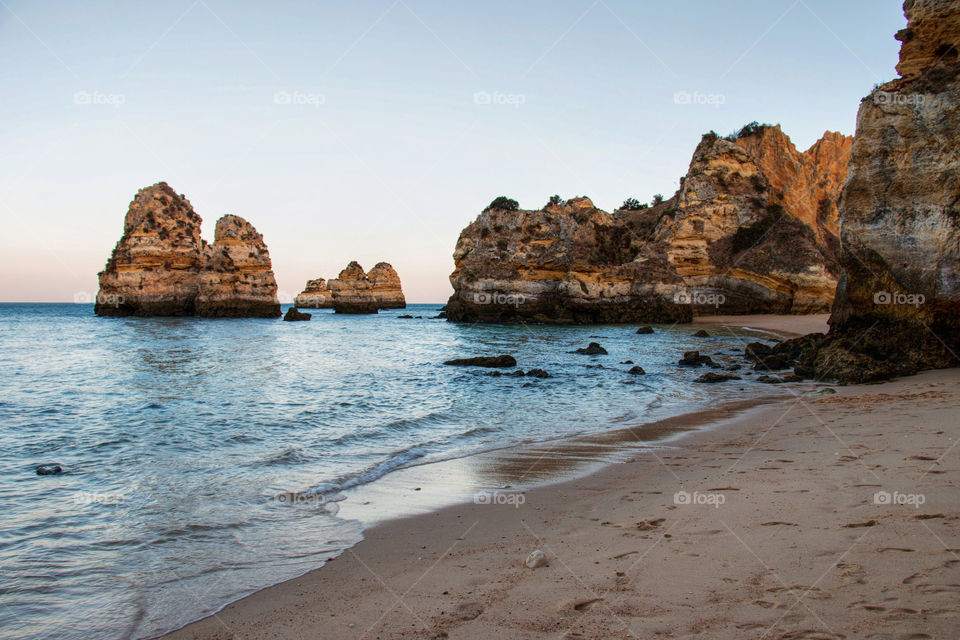 Empty Praia do Camilo