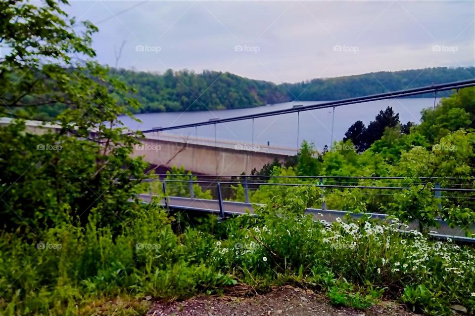 This is the „Rappbode Dam“ near „Oberharz“, “Harz“, „Saxony-Anhalt“ in former „East Germany“, the „DDR“ or „German Democratic Republic“. 2024. Hypnotic Productions