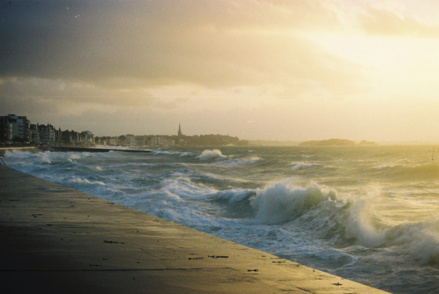 ocean sea france powerful by izabela.cib