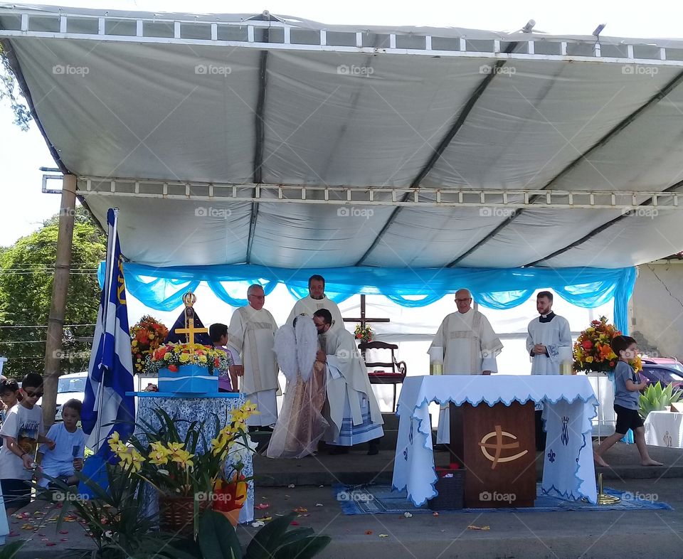 Missa de Nossa Senhora Aparecida, Padroeira do Brasil  (dia 12 de Outubro - Solenidade da Virgem Maria e dia das crianças