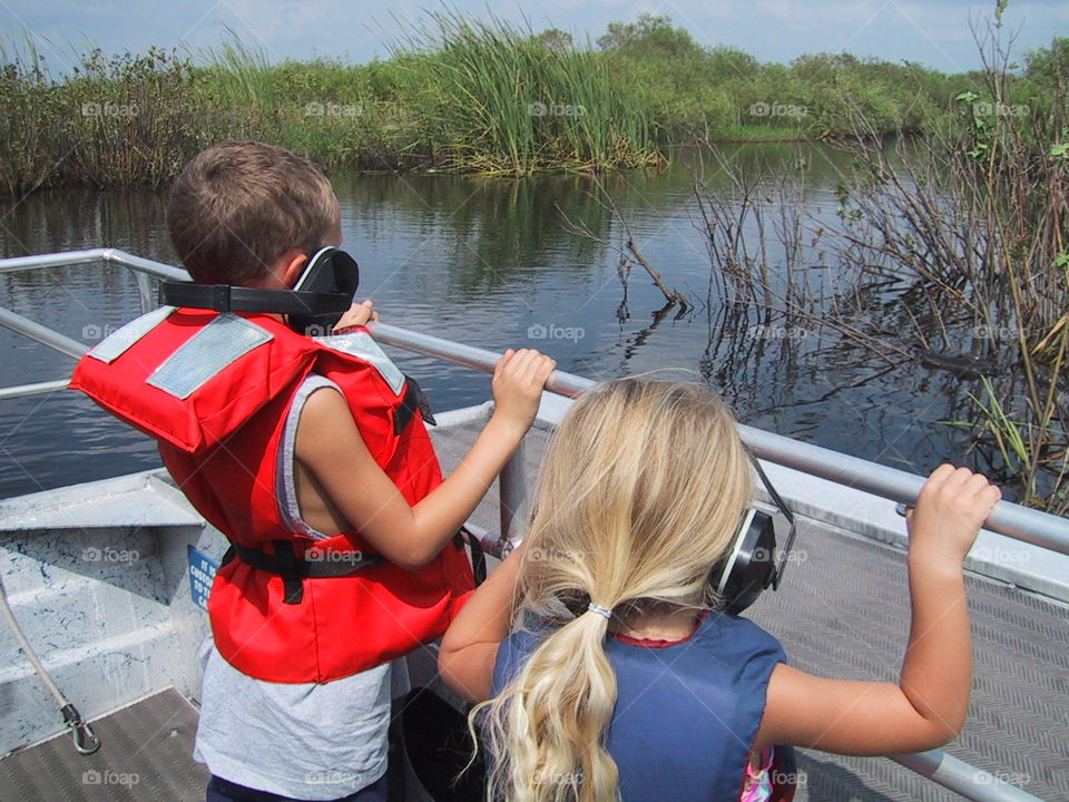 Airboat Ride- Florida Everglades.