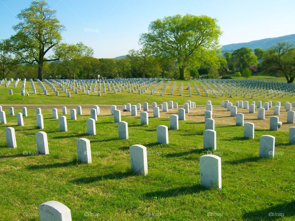 Civil war cemetery