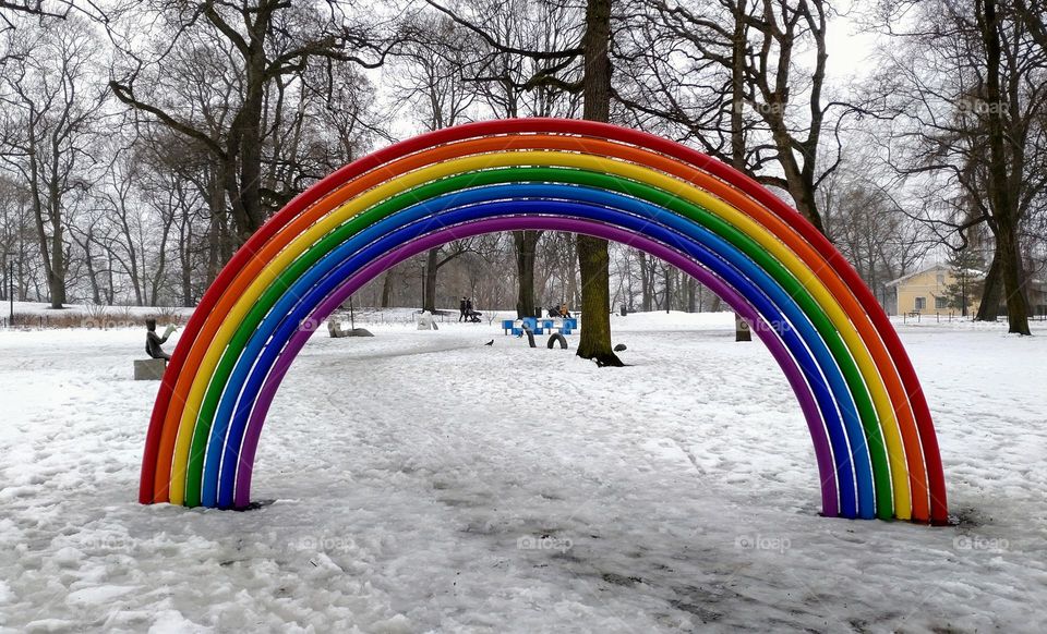 Winter time 🏳️‍🌈 Multicolor 🏳️‍🌈 The park🏳️‍🌈