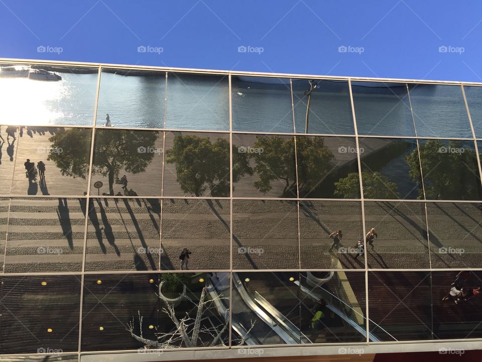 Barcelona window maremagnum