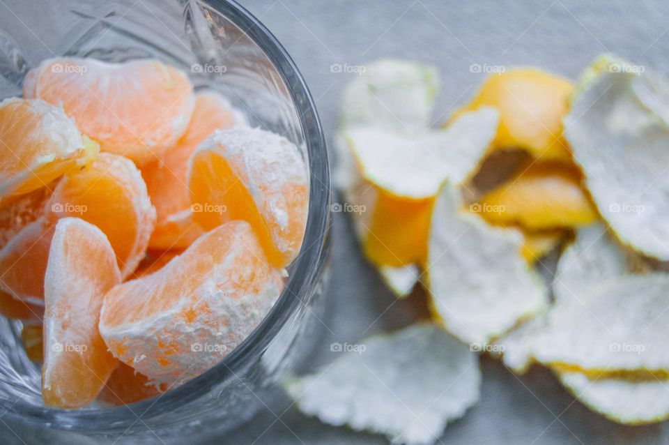 Tangerines, as a symbol of the New Year, are very fragrant and smell of childhood, a fairy tale