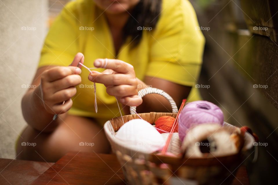 Crocheting