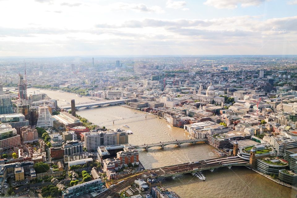 London from the Shard