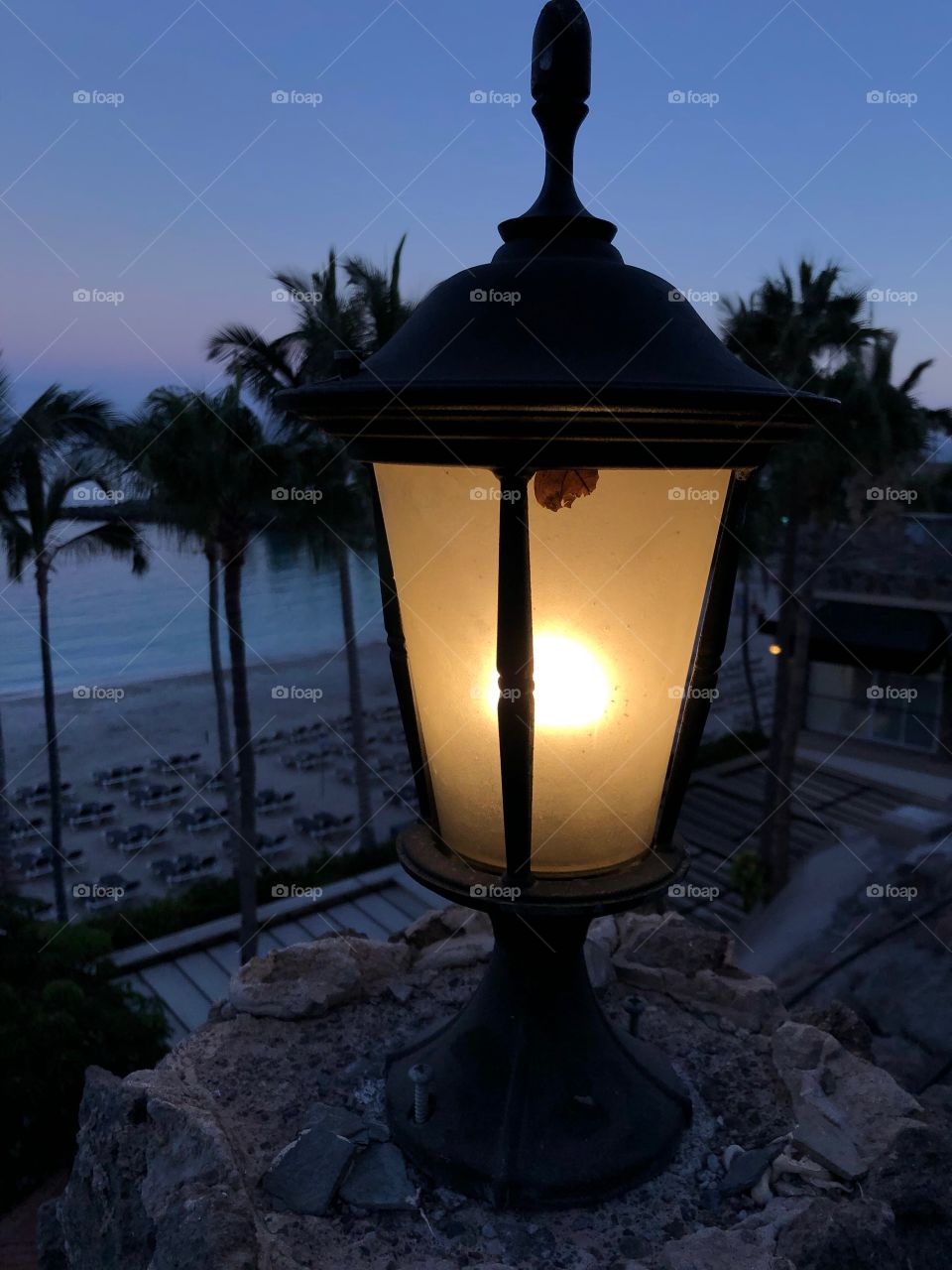 Cosy night at the beach