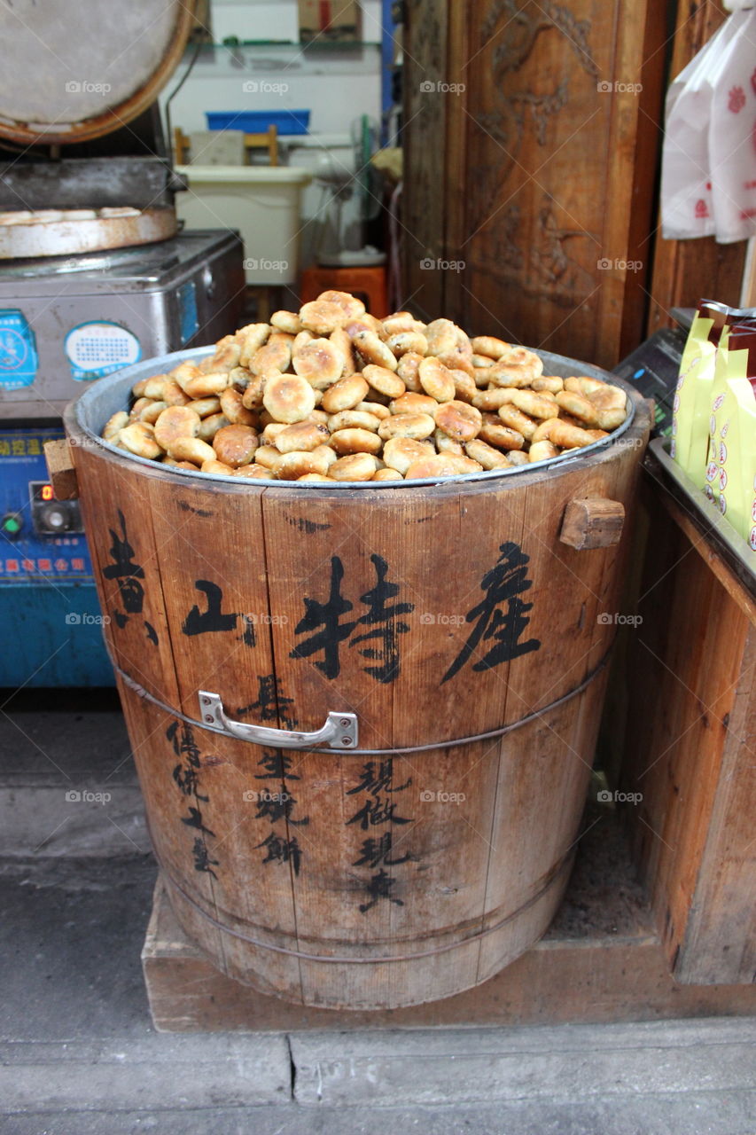 Street snacks in China