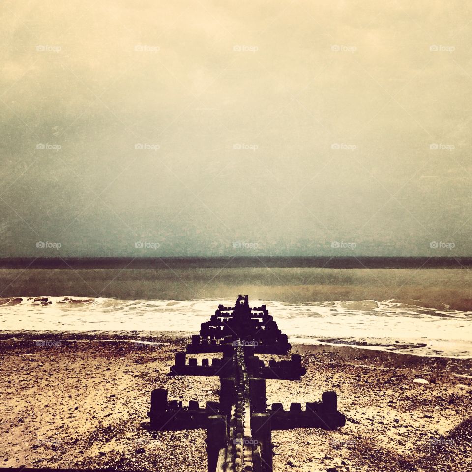 Norfolk sea defences 