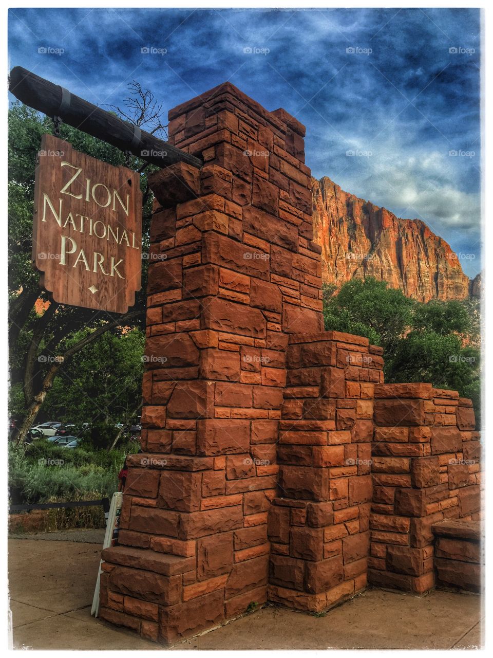 Entrance to Zion
