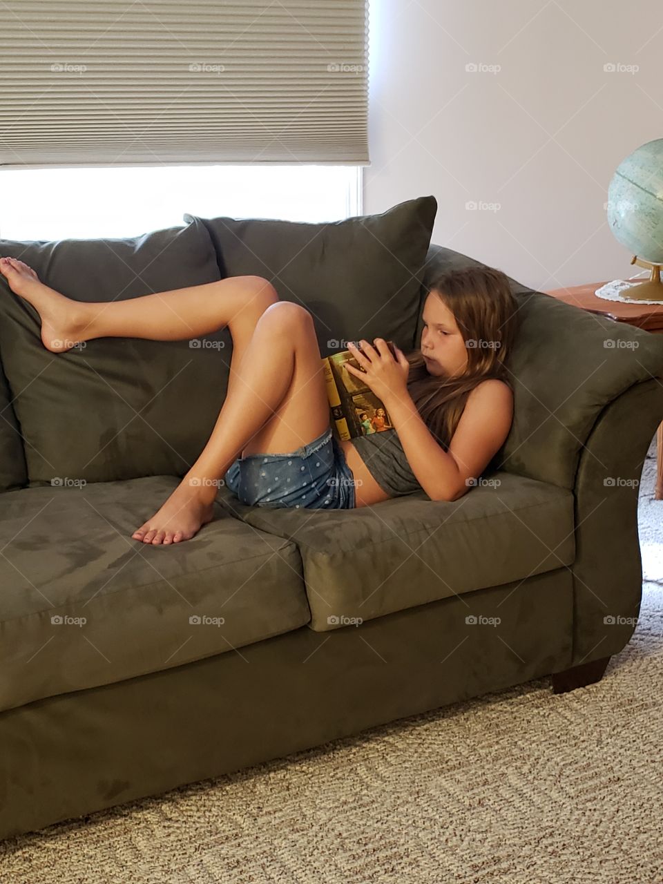 Relaxing with a good book