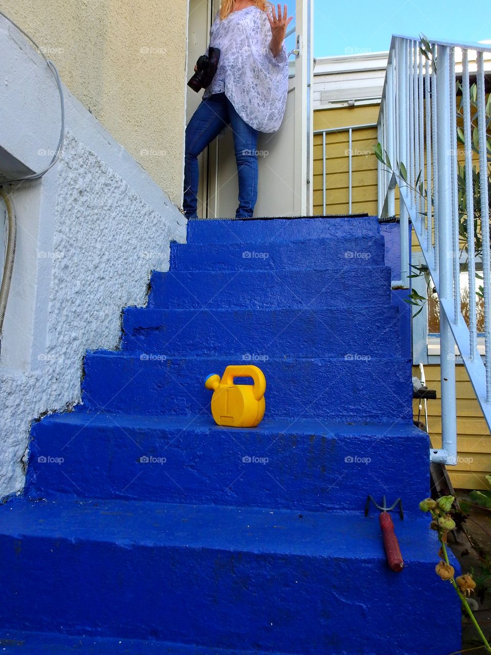 Walking the stairs