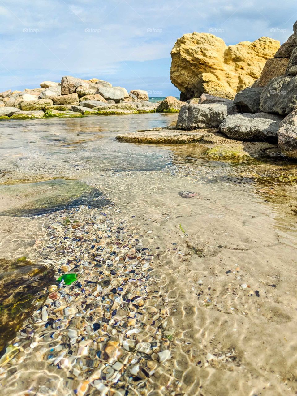 seascape in the summer