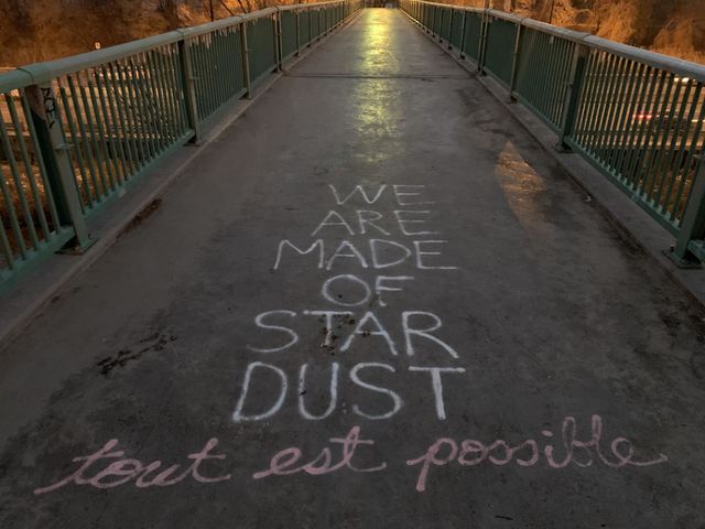 We are made of stardust 