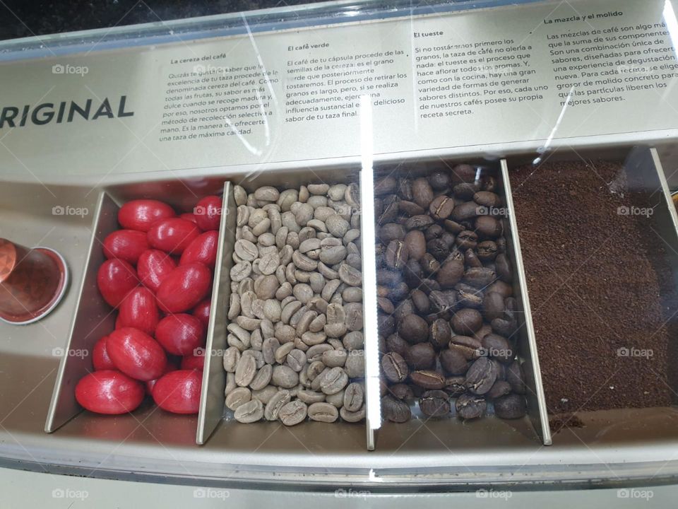 Coffee#seeds#beans#powder