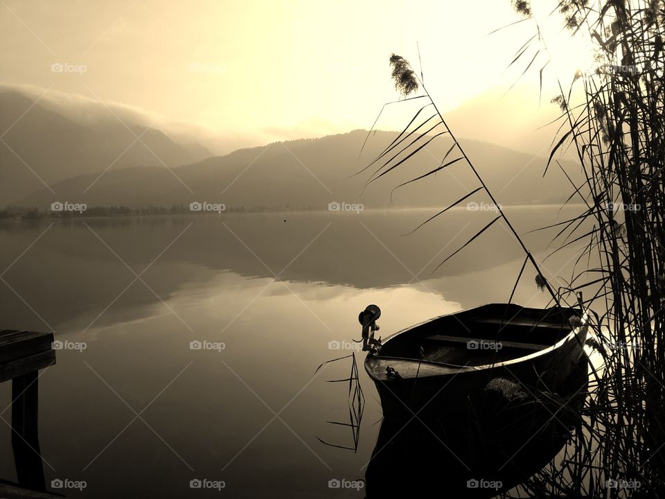Caldonazzo Lake - Trentino - Italy - peace - boat