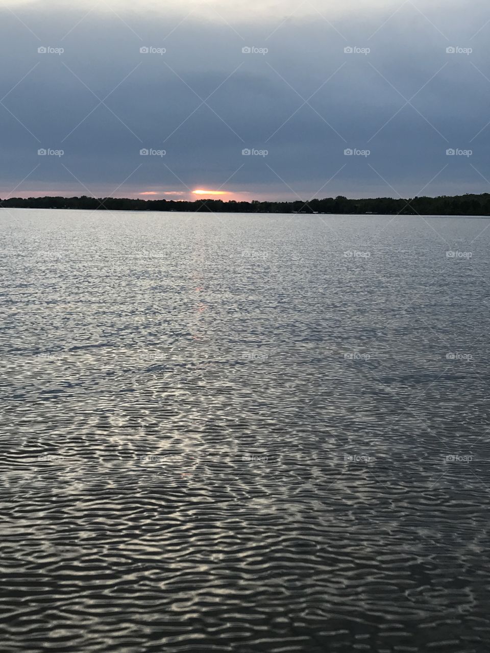 Water, Lake, Reflection, River, Sunset